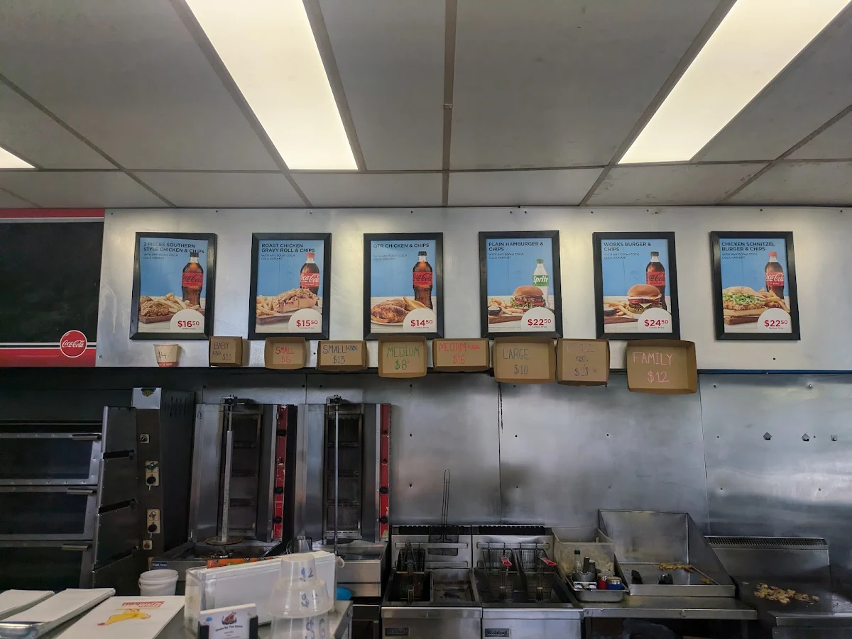 Menu, Shells By The Shore