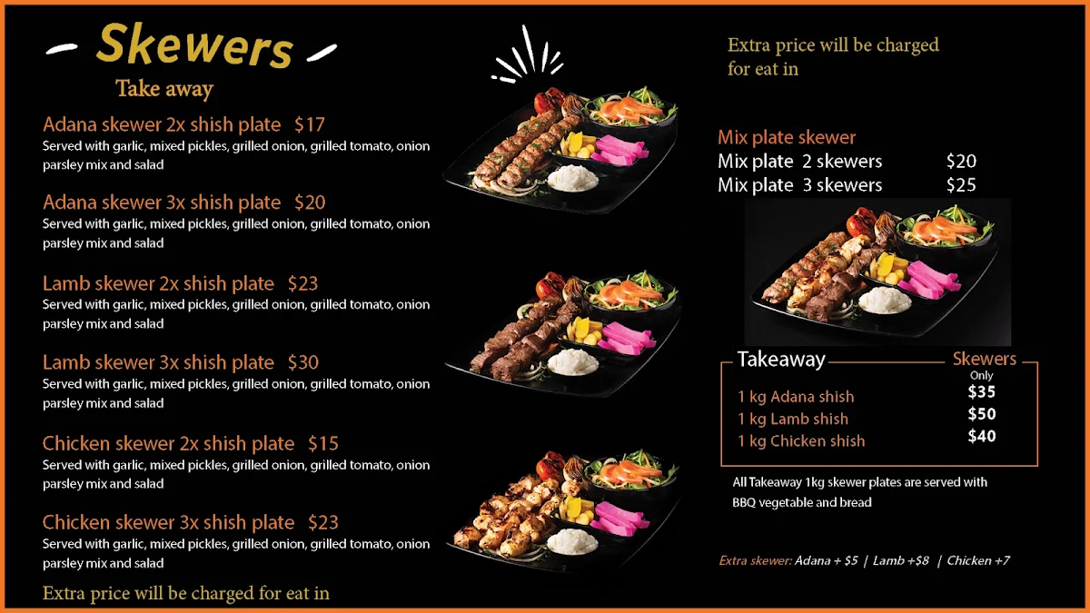 Menu, ANNABELA'S PTY LTD