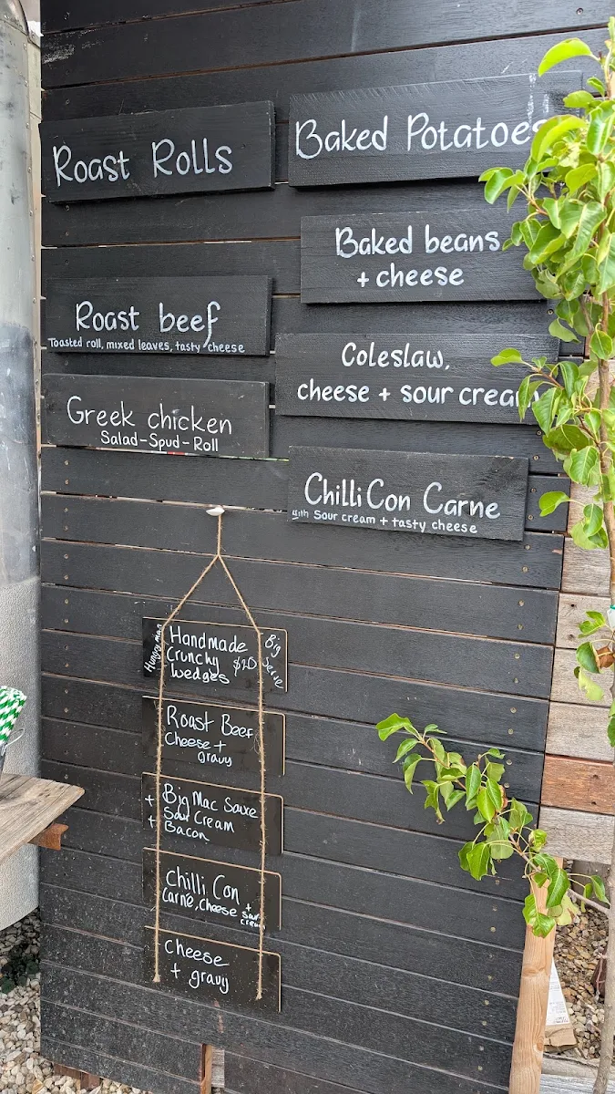 Menu, The Hungry Wombat Daylesford