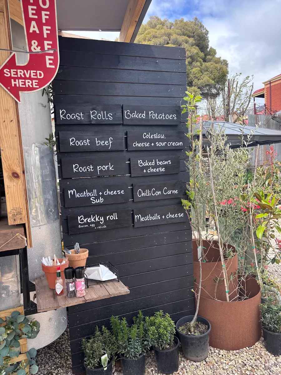 Menu, The Hungry Wombat Daylesford