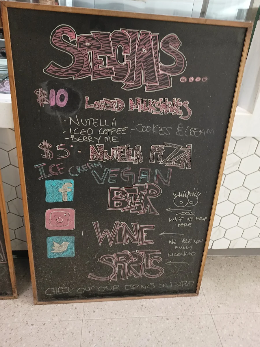 Menu, Kebab Joint
