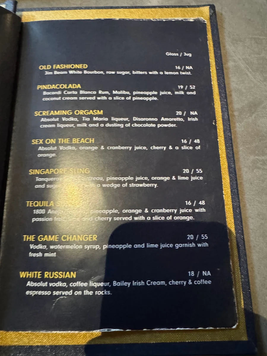 Menu, KITCHAI Halal Thai Restaurant and Bar