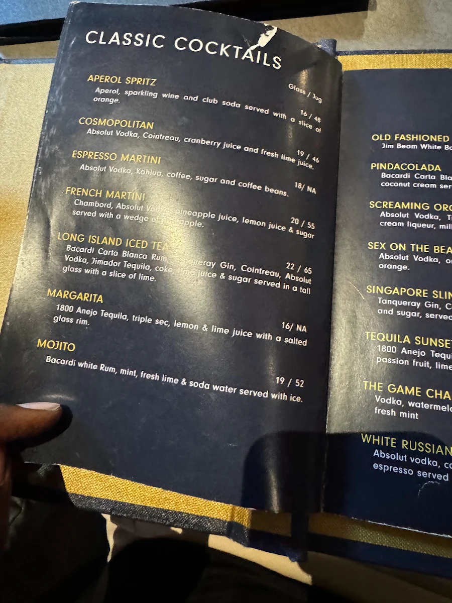 Menu, KITCHAI Halal Thai Restaurant and Bar