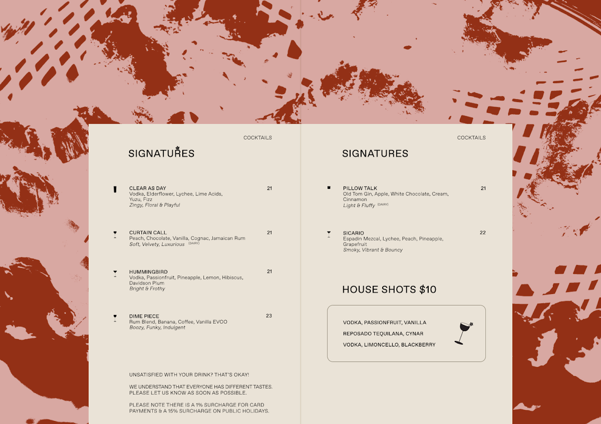 Menu, Daisy