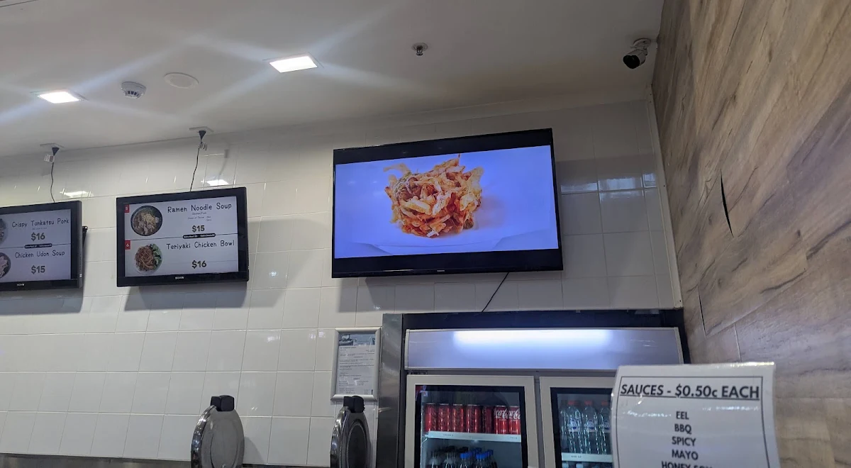 Menu, Sushi on Cunningham