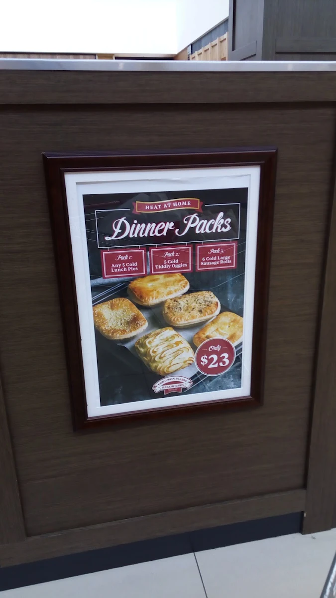 Menu, Ferguson Plarre's Bakehouse - Burwood
