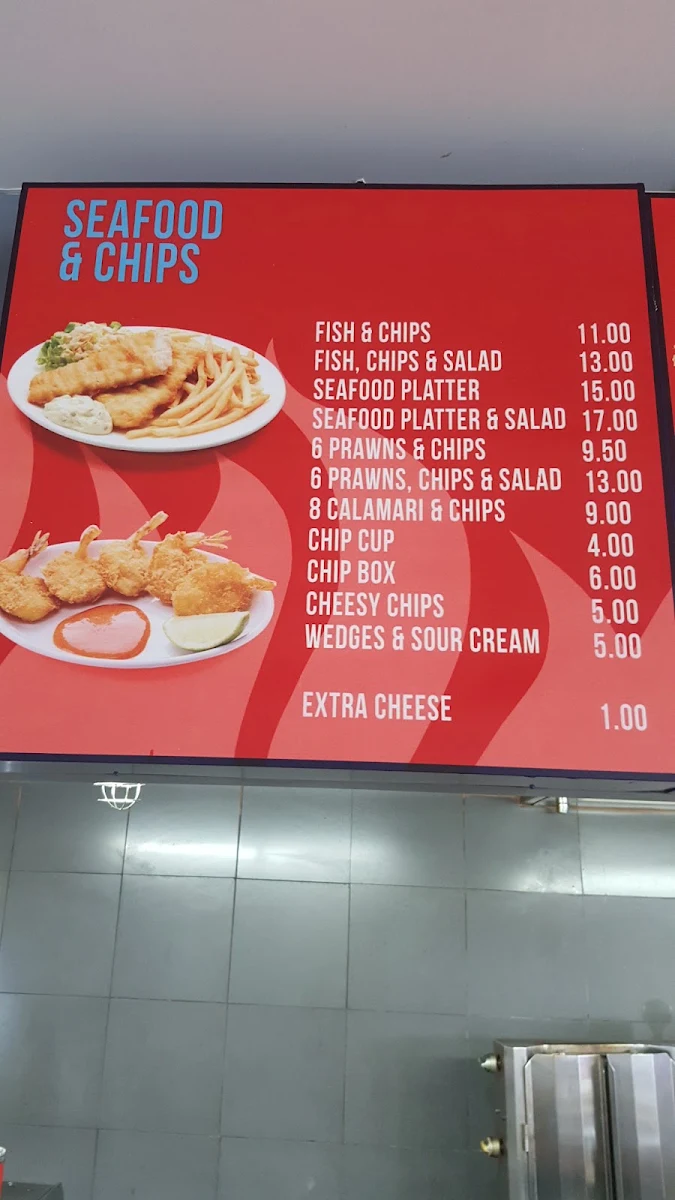 Menu, Kelmscott Kebabs