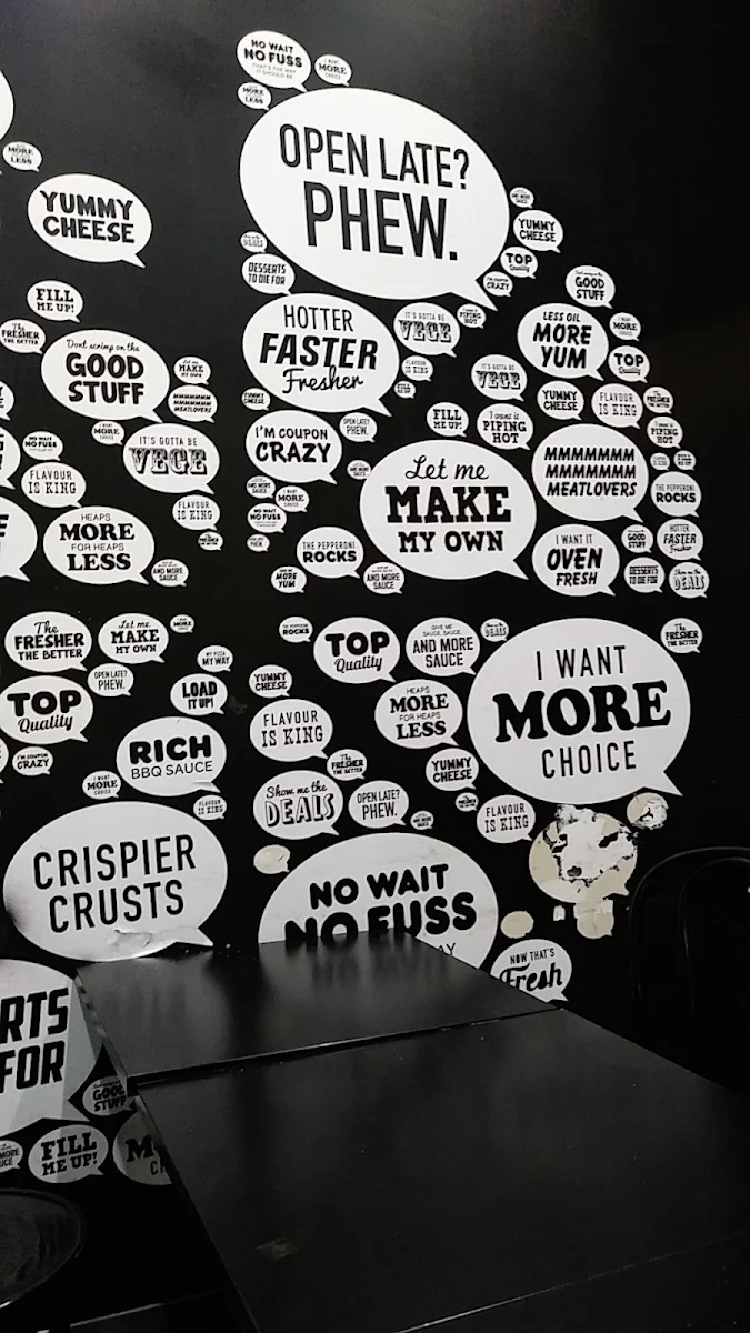 Menu, Domino's Pizza Coburg