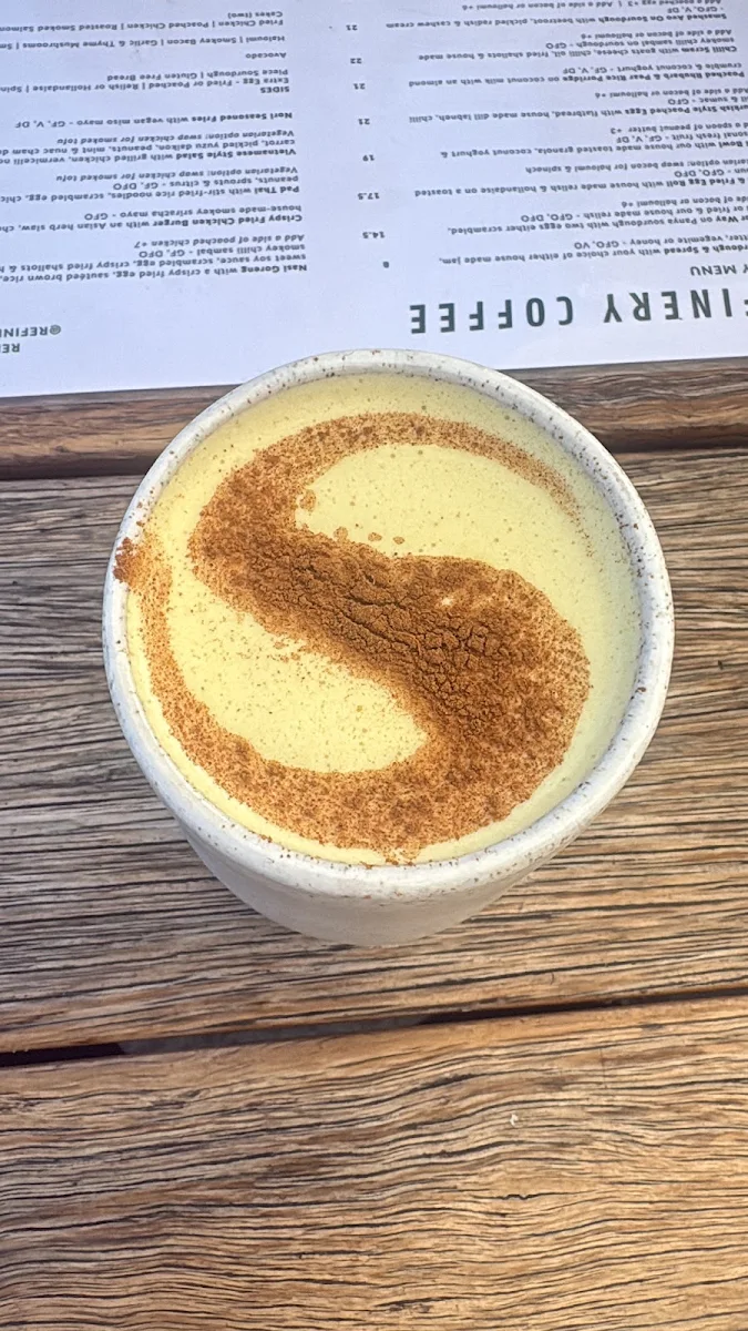 Menu, Refinery Coffee