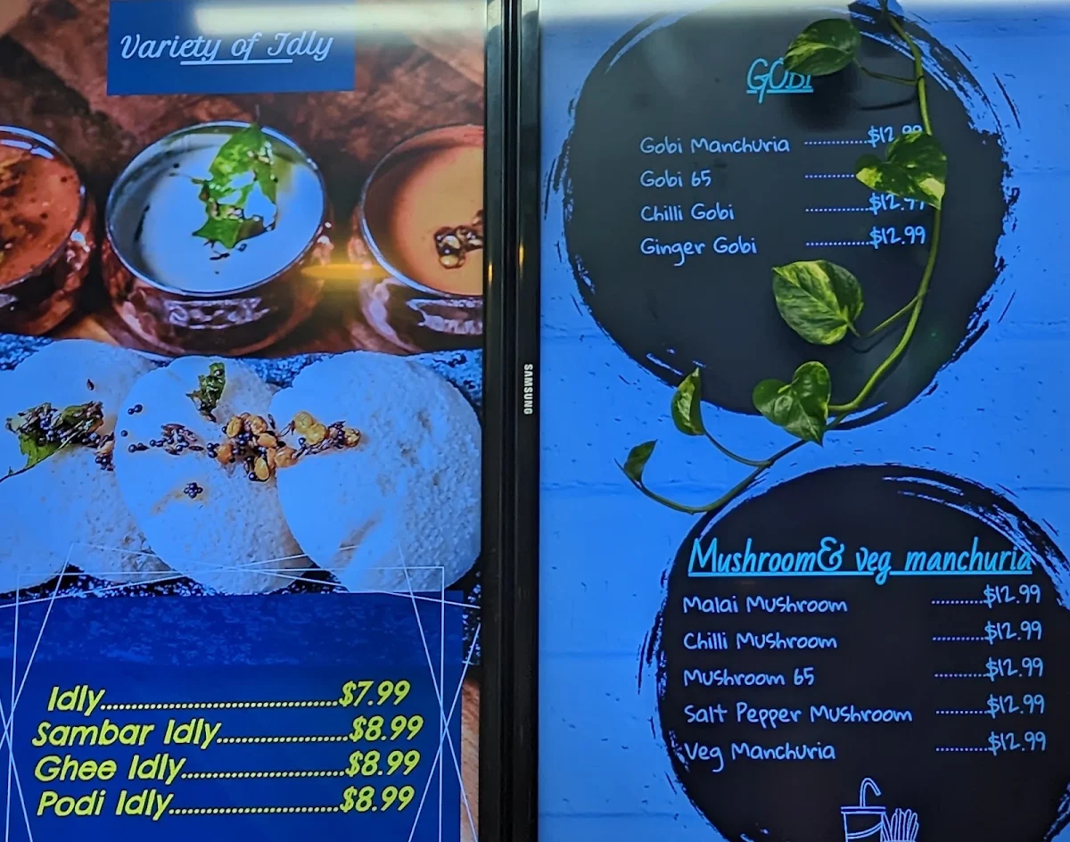 Menu, Swagath Biryani House