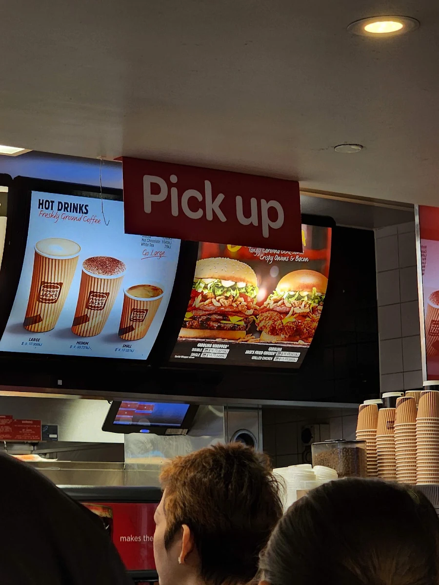 Menu, Hungry Jack's