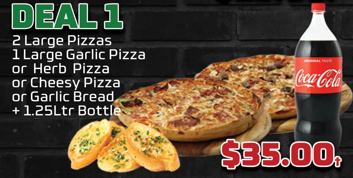 Menu, Bella's Pizzahouse
