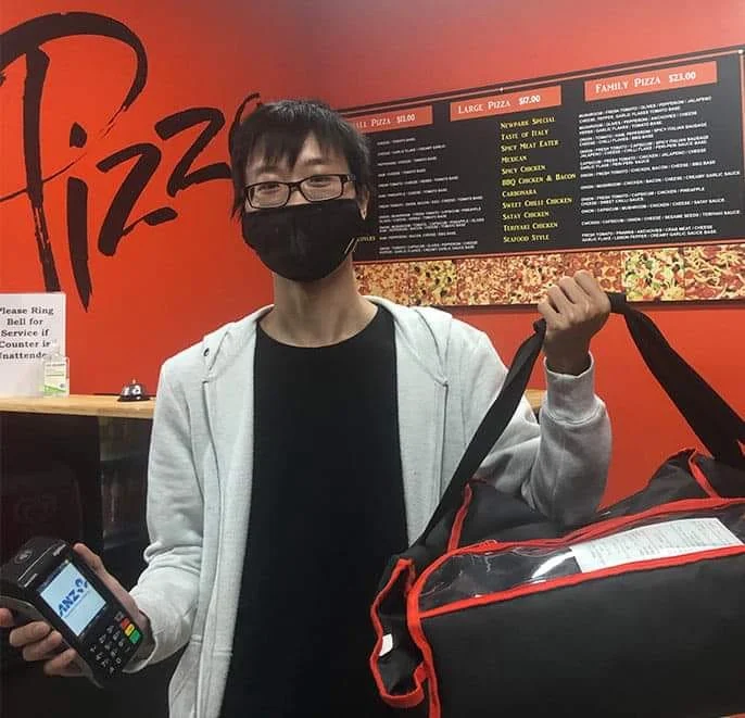 Menu, Newpark Pizza