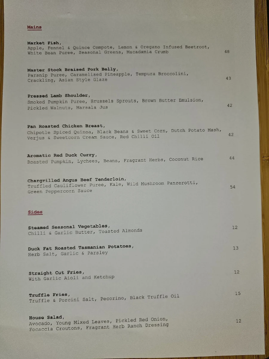 Menu photo 1