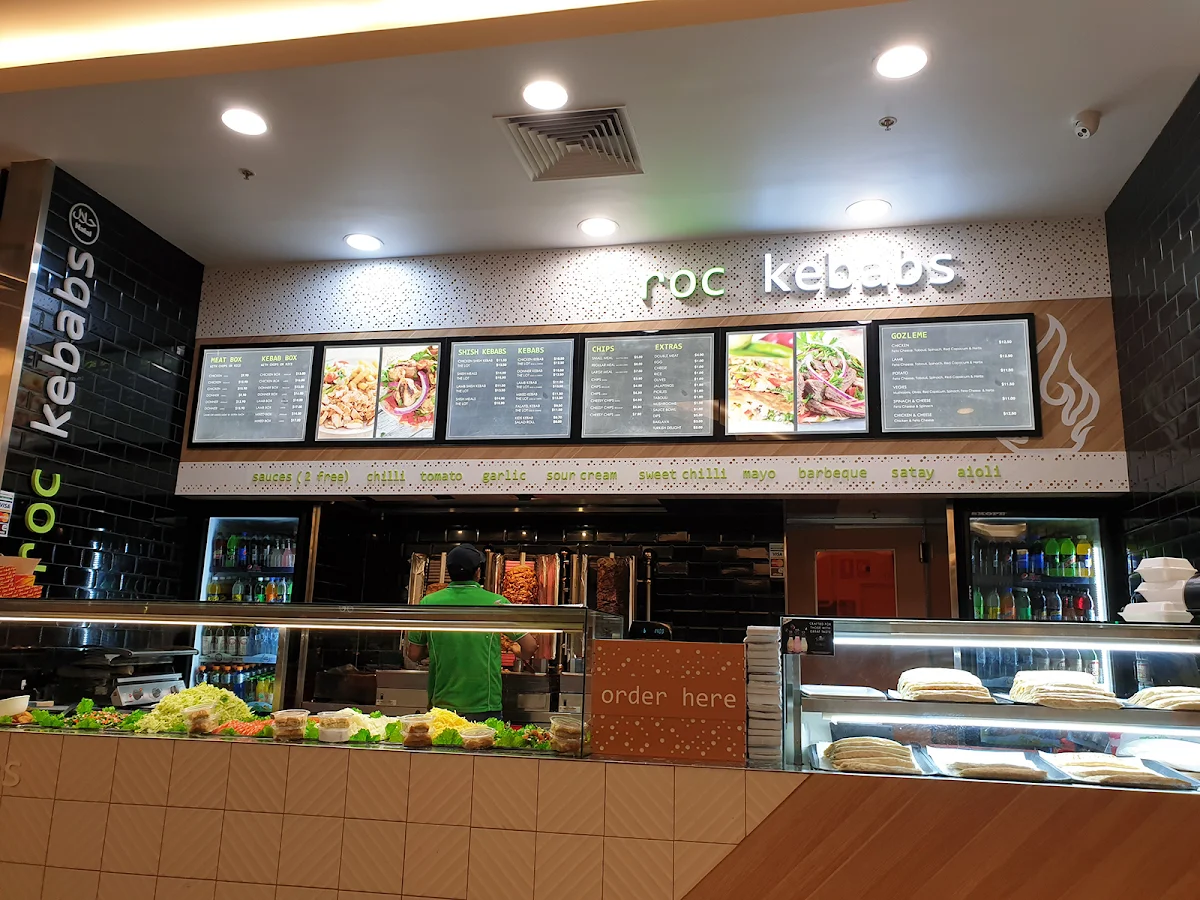 Menu, ROC Kebabs