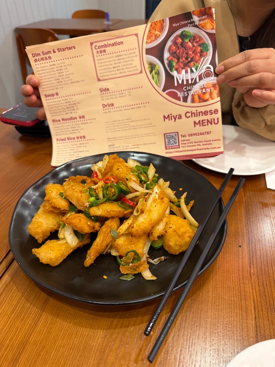 Menu, Miya Chinese Restaurant Port Kennedy