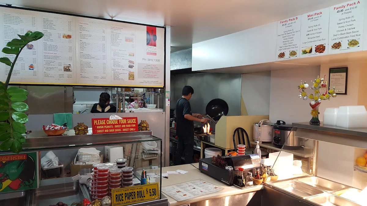 Menu, Thai Viet BBQ Chinese Takeaway