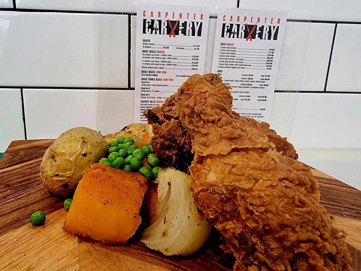 Menu, Carpenter Carvery