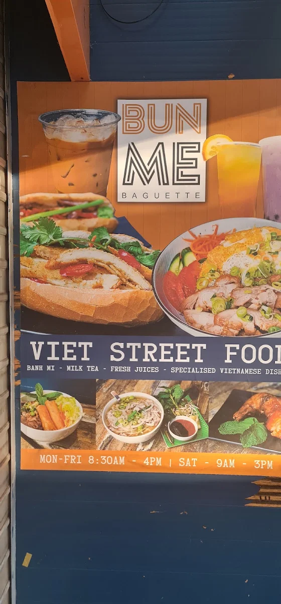 Menu, Bake Mi Baguette