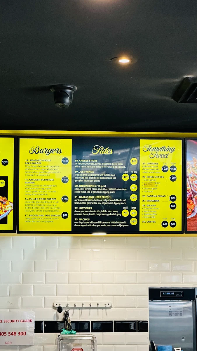Menu, House Of Loaded Fries