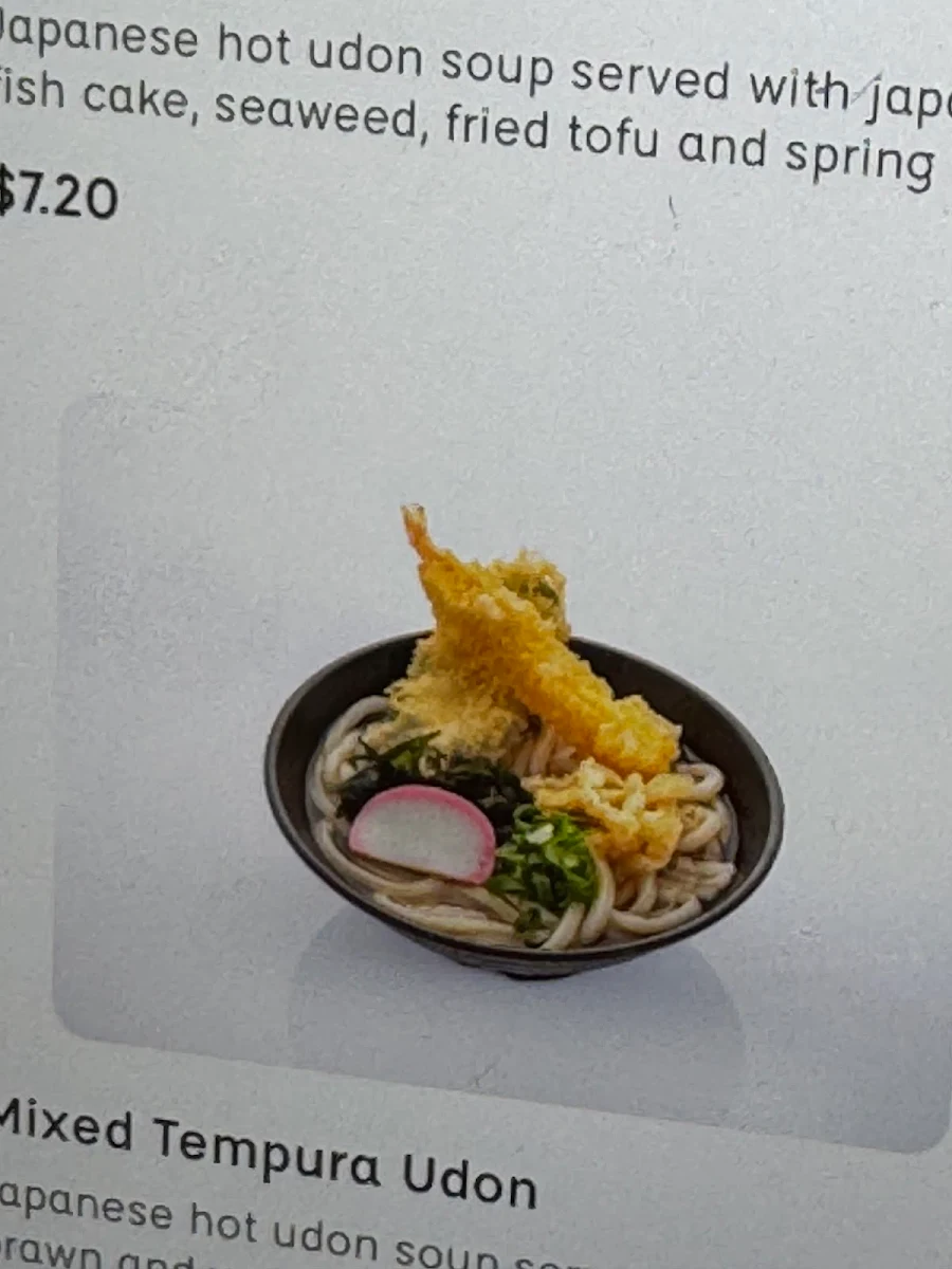 Menu, Sushi Jiro Box Hill