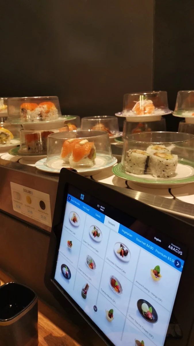 Menu, Sushi Jiro Box Hill