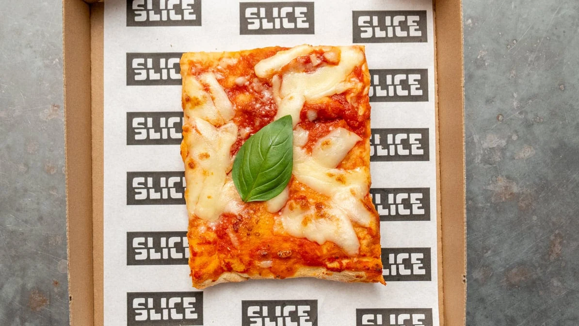 Menu, SLICE Pizza