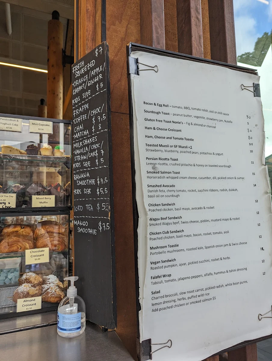 Menu, Side Story Cafe