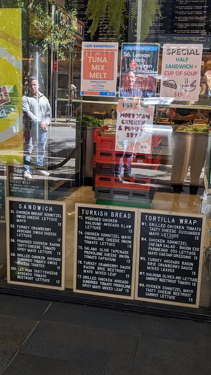 Menu, City Edge Cafe