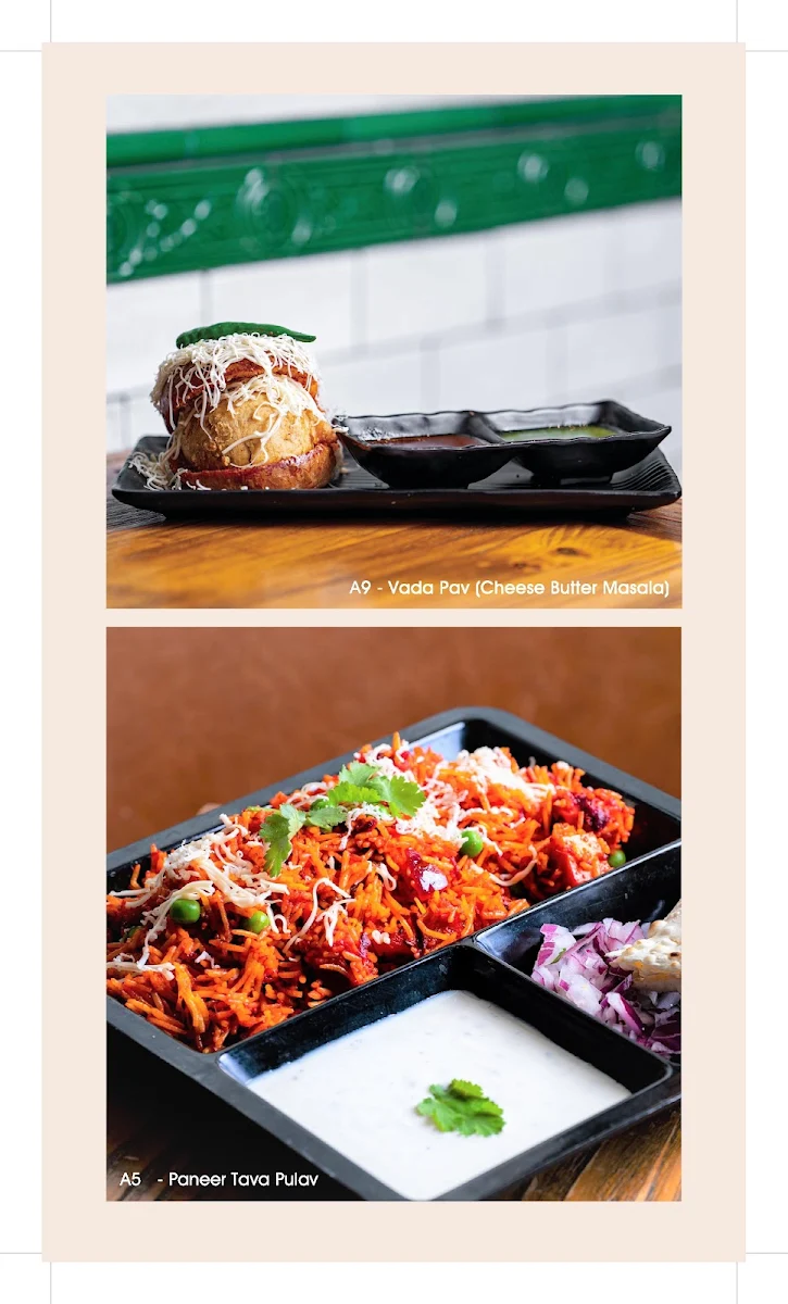 Menu, Chatkazz Canberra