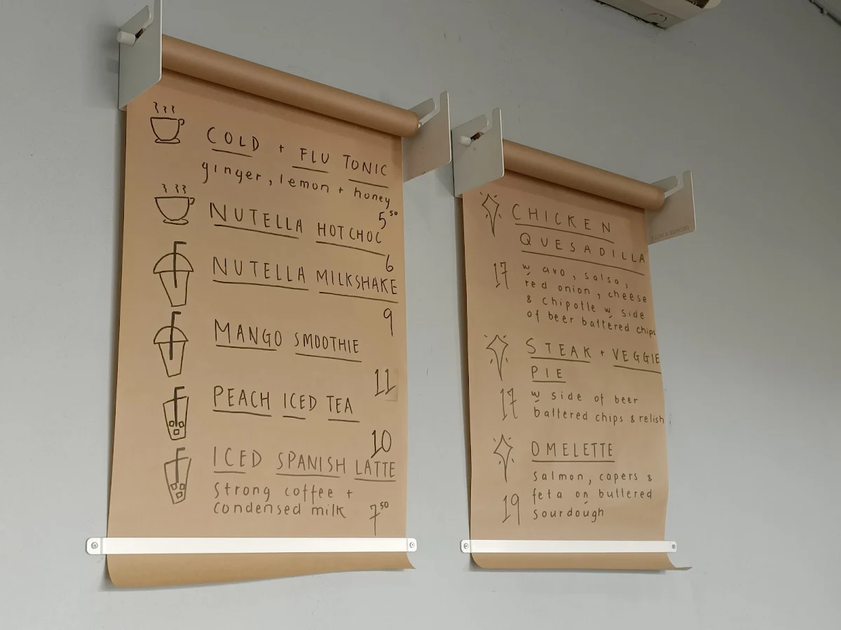 Menu, Two Farm Girls
