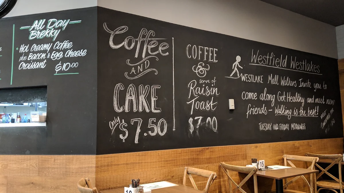 Menu, Kafe 258