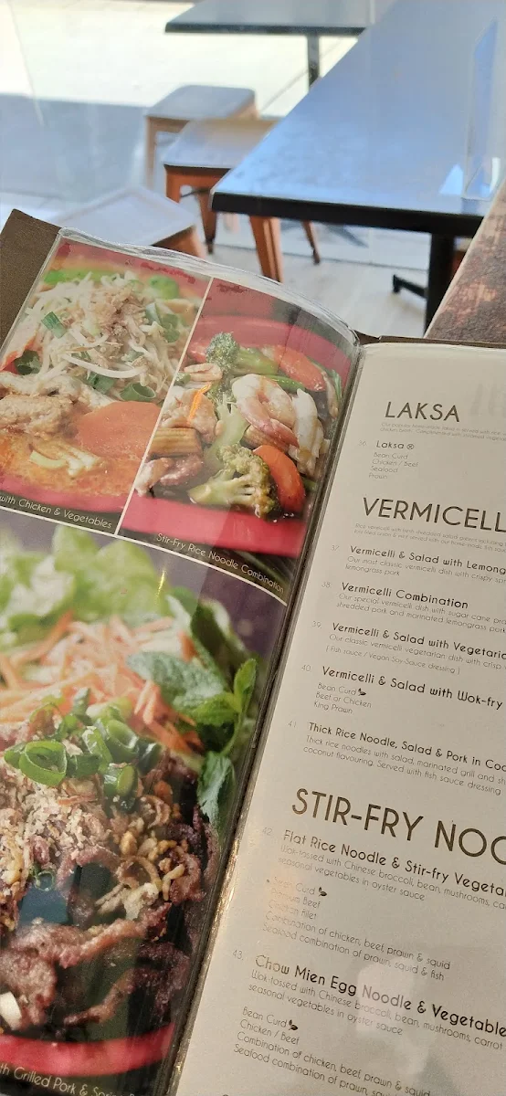 Menu, Pho Phd Vietnamese Restaurant