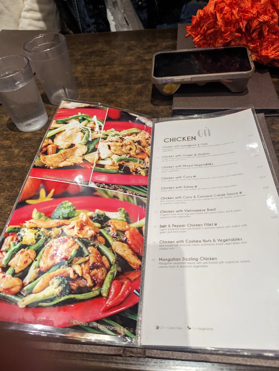 Menu, Pho Phd Vietnamese Restaurant