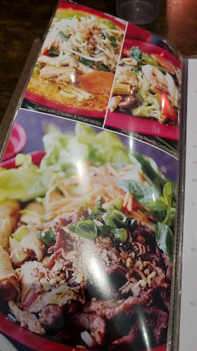 Menu, Pho Phd Vietnamese Restaurant