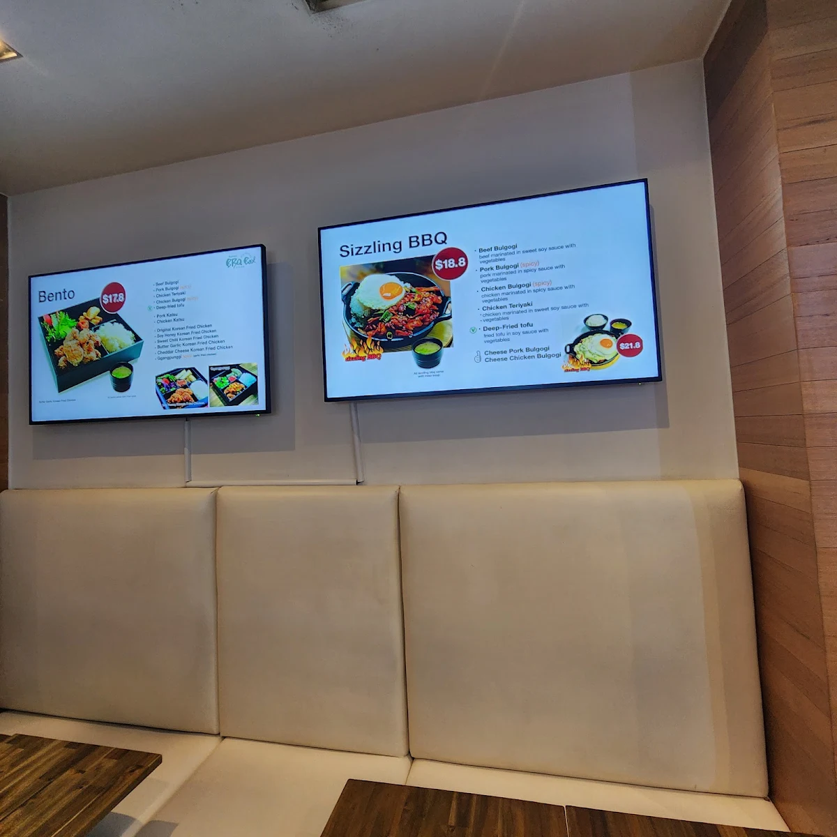 Menu, BBQ BOX