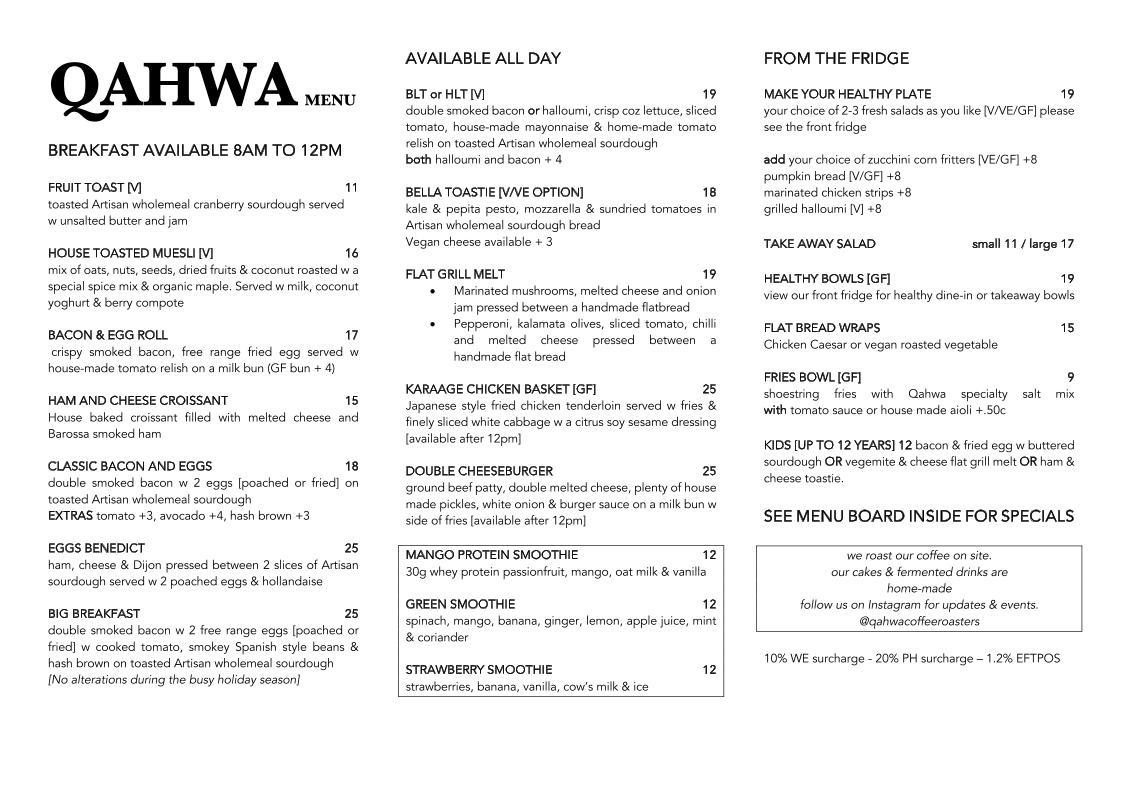 Menu photo 1