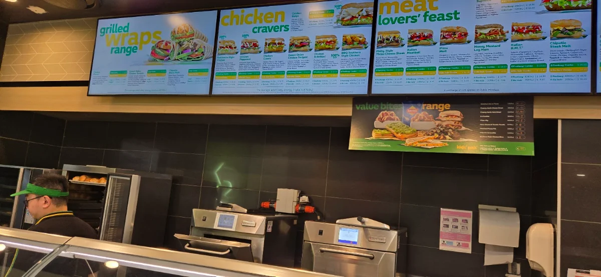 Menu, Subway® Restaurant