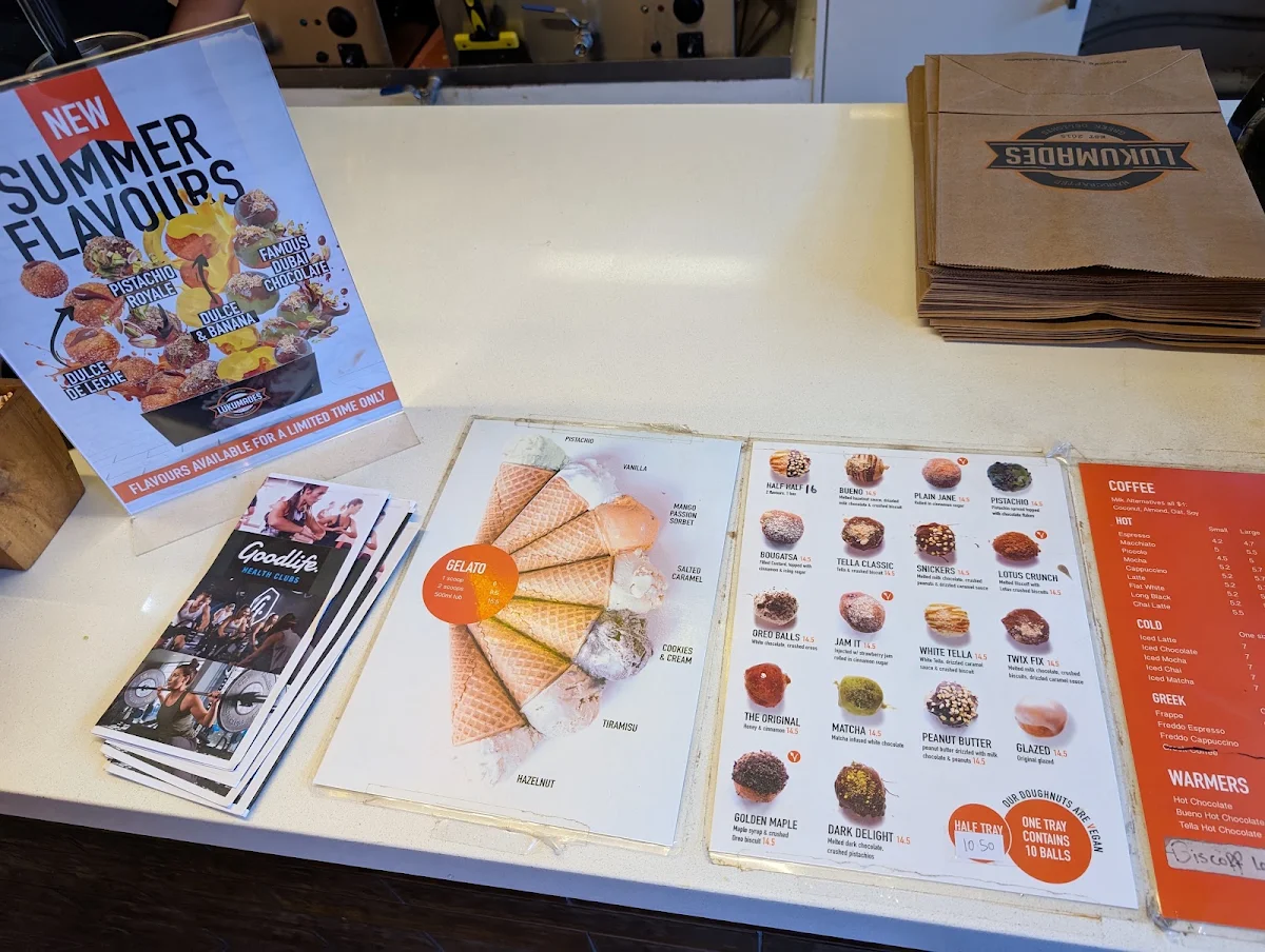 Menu, Lukumades Windsor