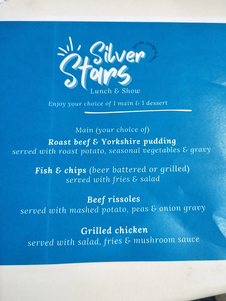 Menu, The Woombye Pub