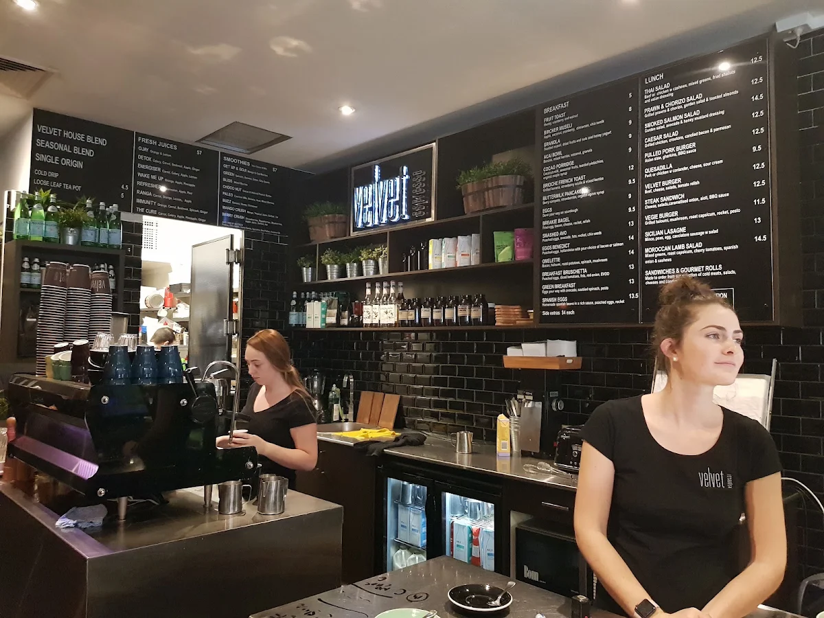 Menu, Velvet Espresso