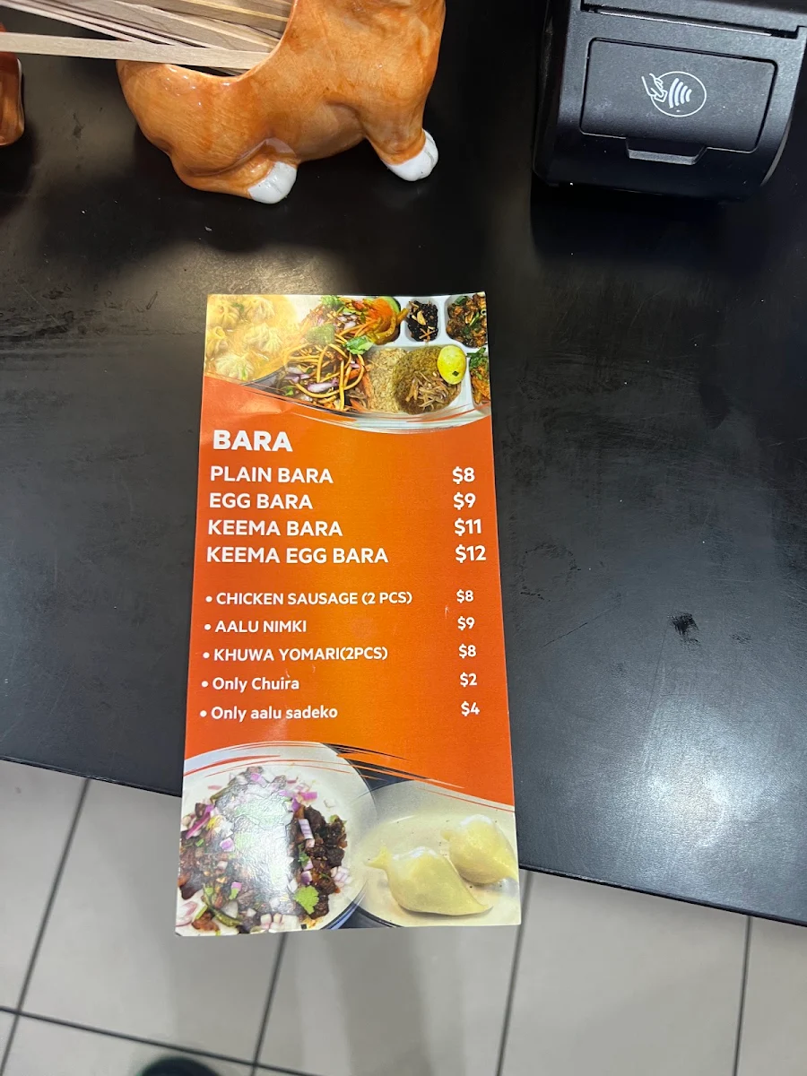 Menu, Newari kitchen