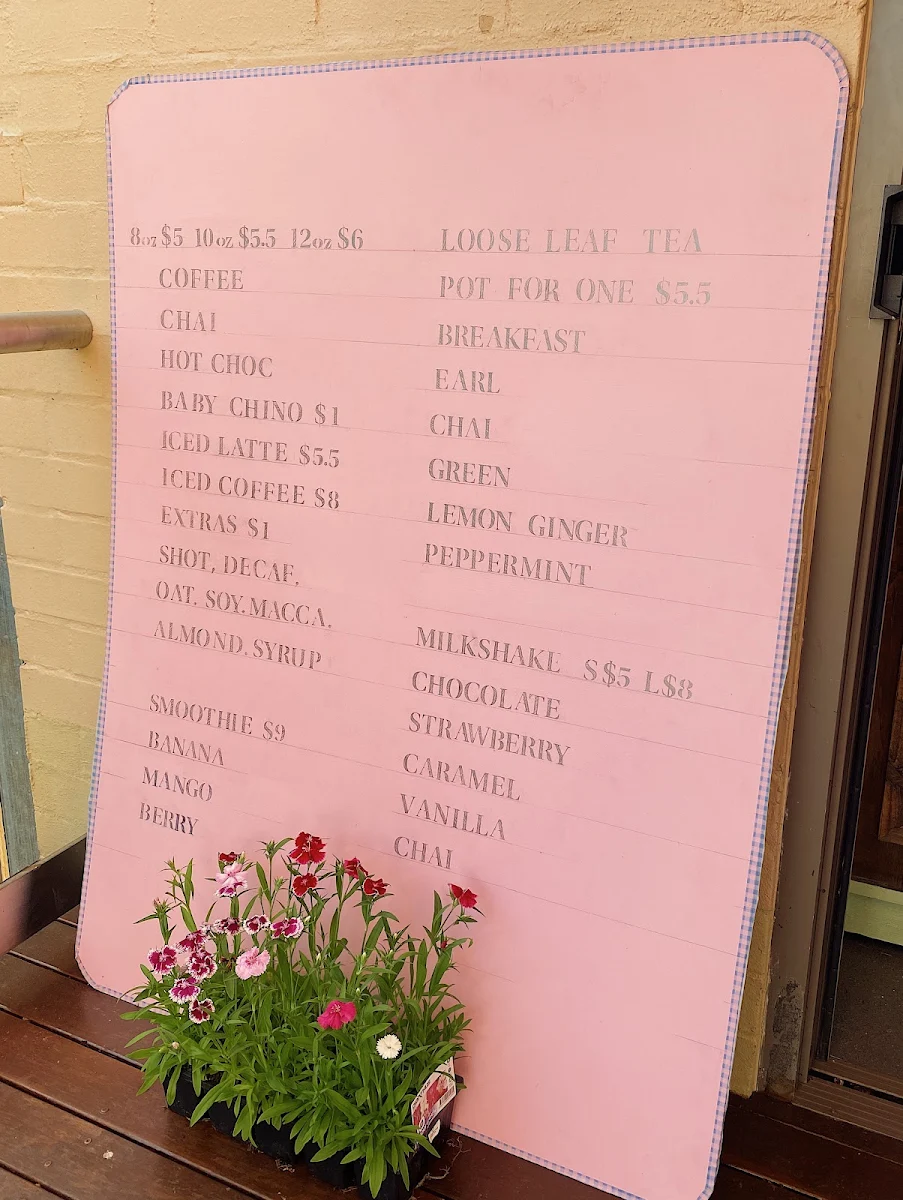 Menu, Sweet Layers Artisan Cakes