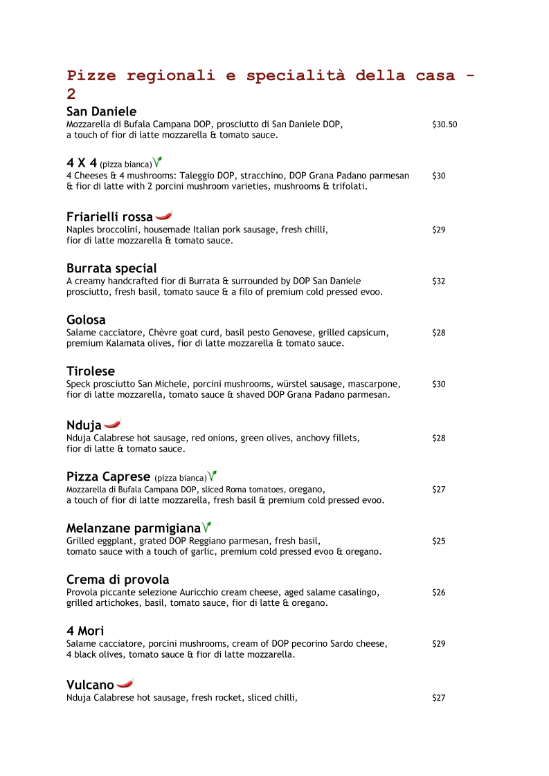 Menu photo 1