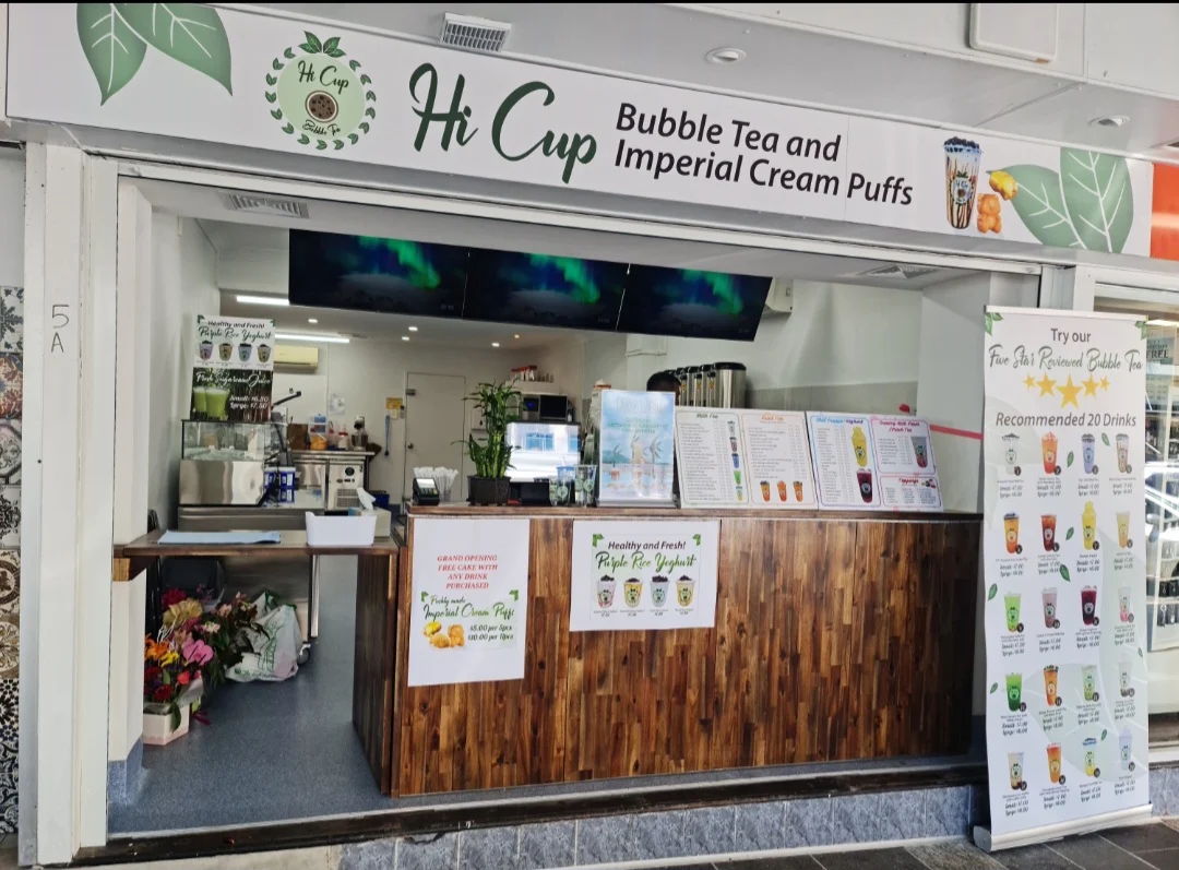 Menu, Hi Cup Bubble Tea Cairns City