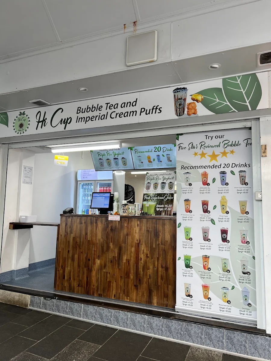 Menu, Hi Cup Bubble Tea Cairns City