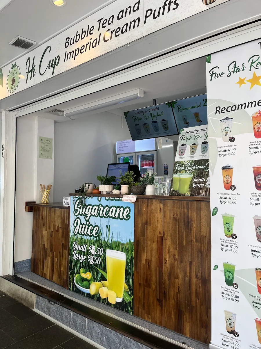 Menu, Hi Cup Bubble Tea Cairns City