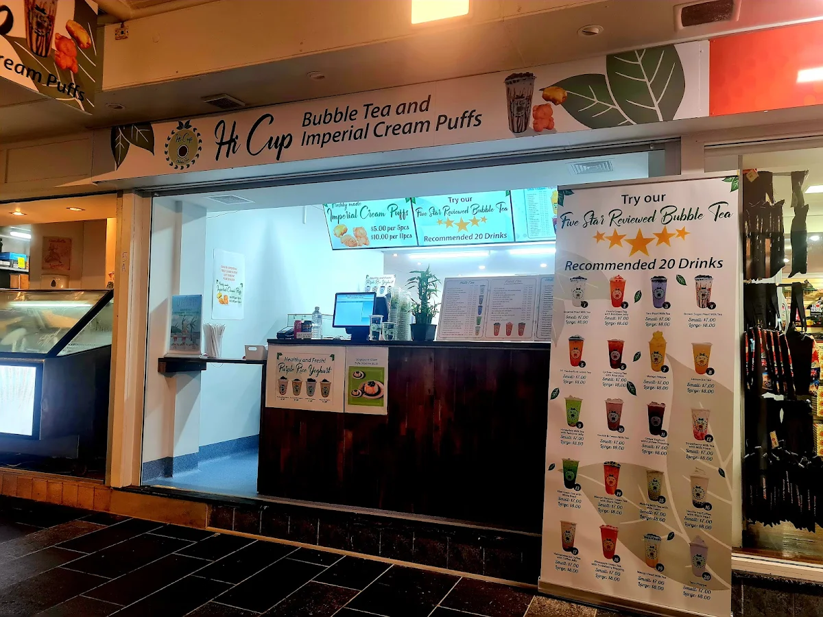 Menu, Hi Cup Bubble Tea Cairns City
