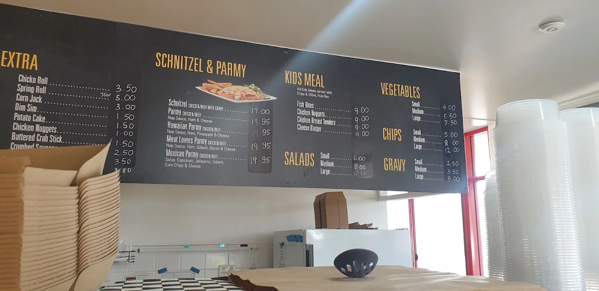 Menu, Chook House