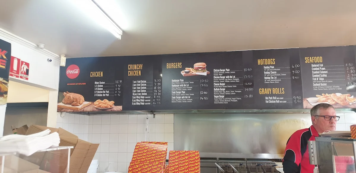 Menu, Chook House